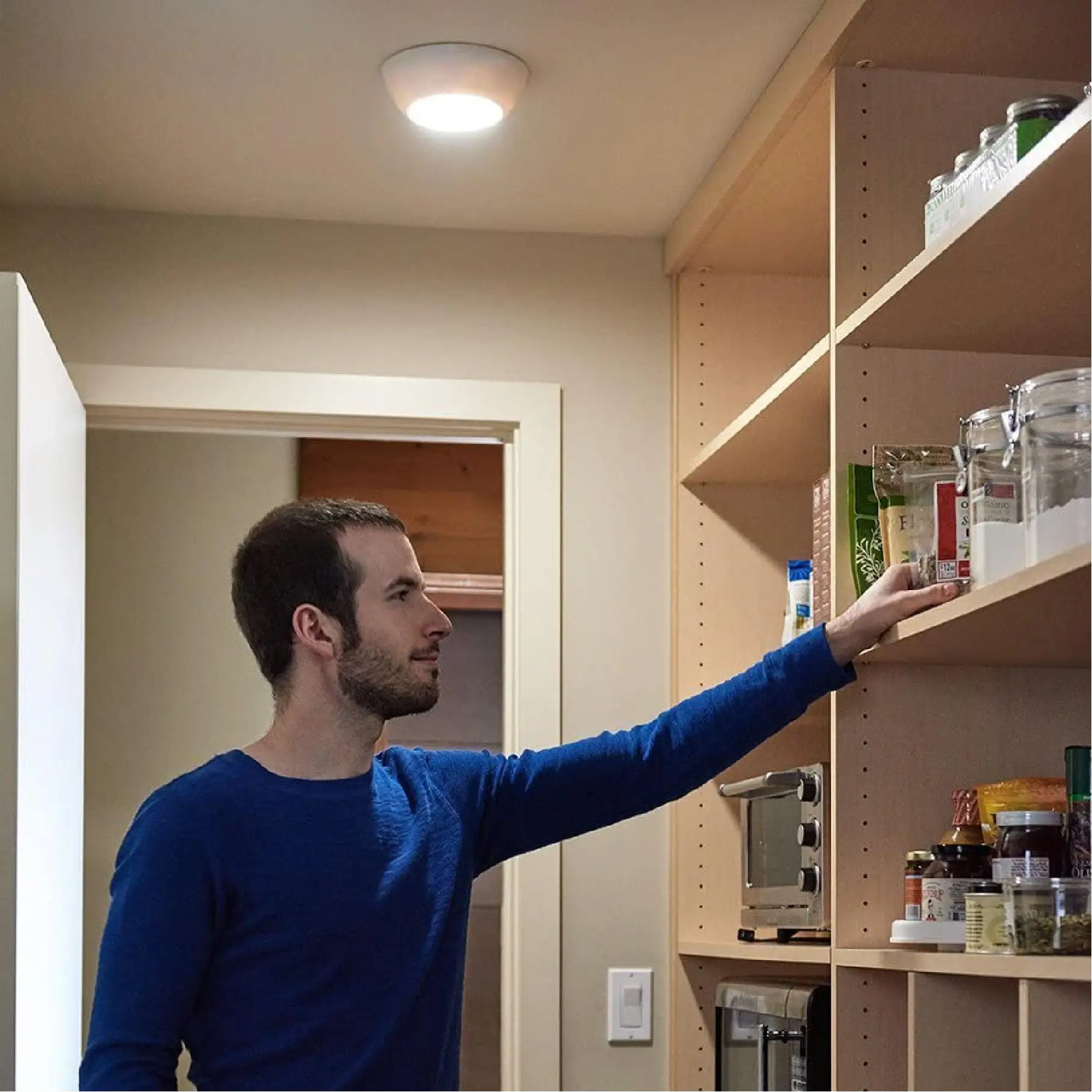 Хит продаж декоративные ночники для спальни светодиодный потолочный светильник с датчиком движения использования в