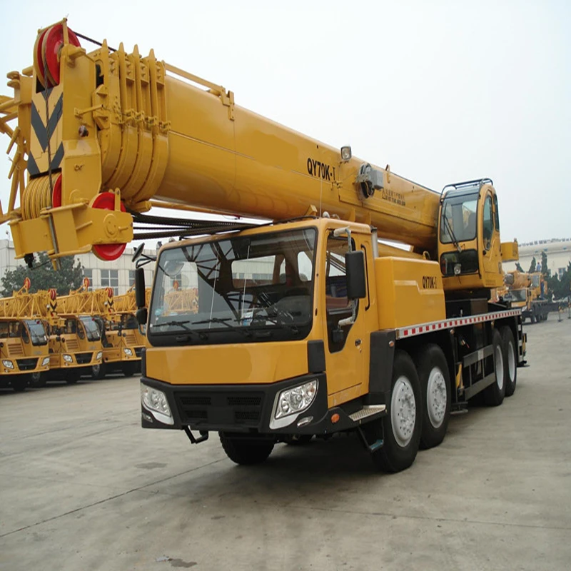 Professional QY70K-I hydraulic crane for sale in india with low price