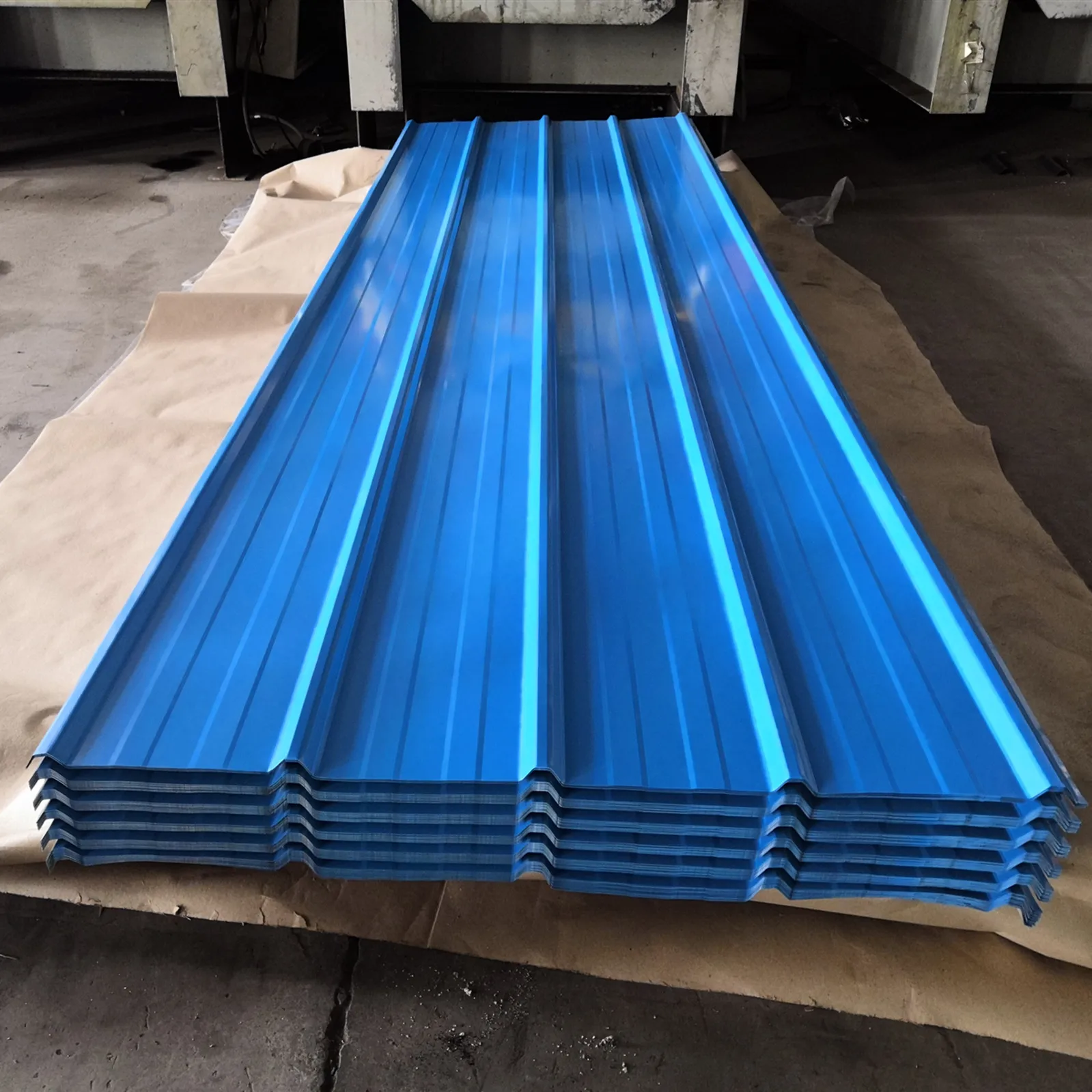Thickness 0.125- 0.6mm 0.18x1000x2000mm 28 Gauge Galvanized Aluzinc Coated Corrugated Steel Roofing Sheet