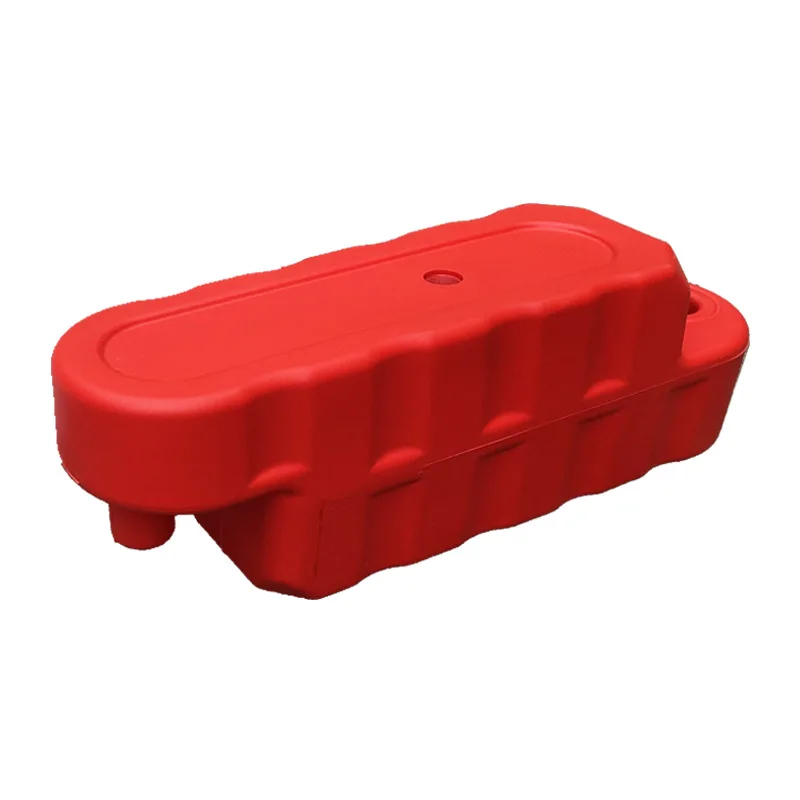 intersection three holes roller plastic carding water fence isolation pier barrier barrier cement pier traffic facilities