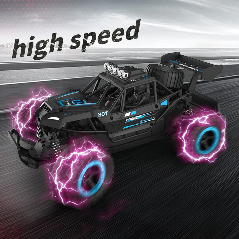 Amiqi JJRC Q102 2.4G Full Scale Remote Control Racing Stunt Off-Road Car 4WD Climbing RC Vehicle Car For Birthday Gifts