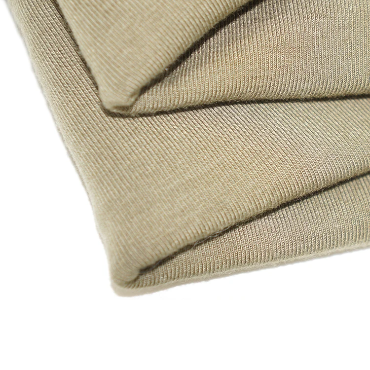 Wholesale high quality custom color Jersey textiles and Bamboo shirt printed cotton fabric