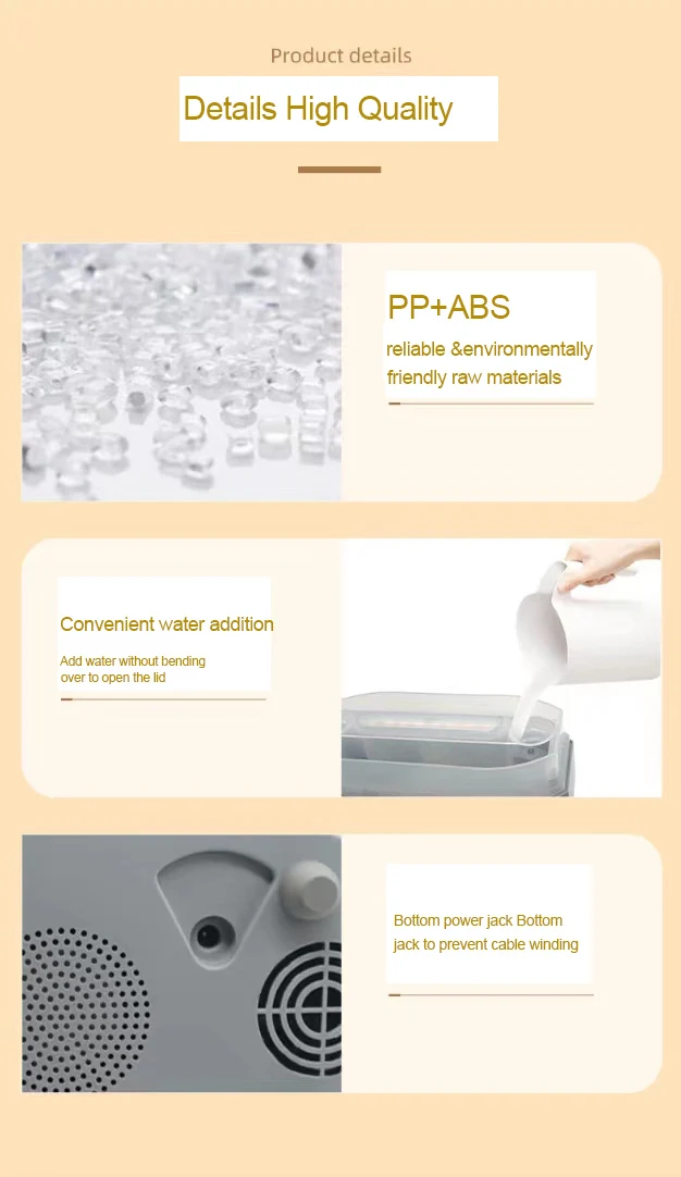 400ML Simulation Flame Aromatherapy Machine Time Alarm Clock Wireless Speaker Humidifier Large Capacity