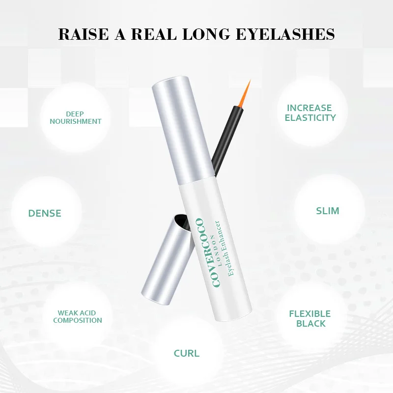 Eyelash Serum Thickening Curling Eyelash Enhancer Growth Nourishing Serum For Eyebrow And Eyelash Care