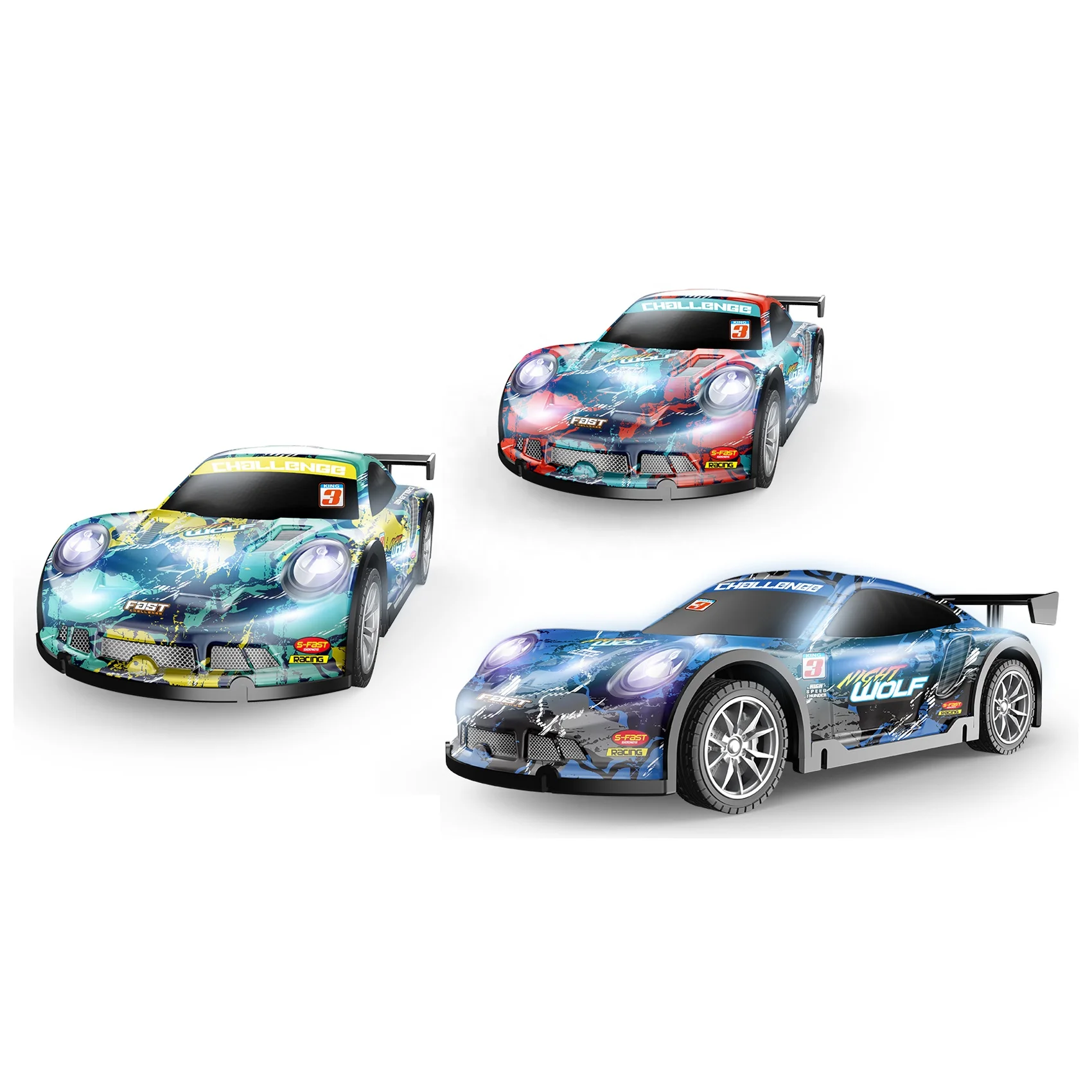 Cheap Remote Control Car For Boys Rechargeable RC Vehicle Cars Toys With Headlights RC Racing Sport Cars children gift