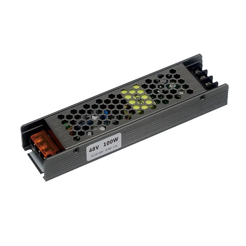 Magnetic rail guide light dedicated power supply 100W, 150W, 200W, 250W built-in and external power supply, output voltage DC48V