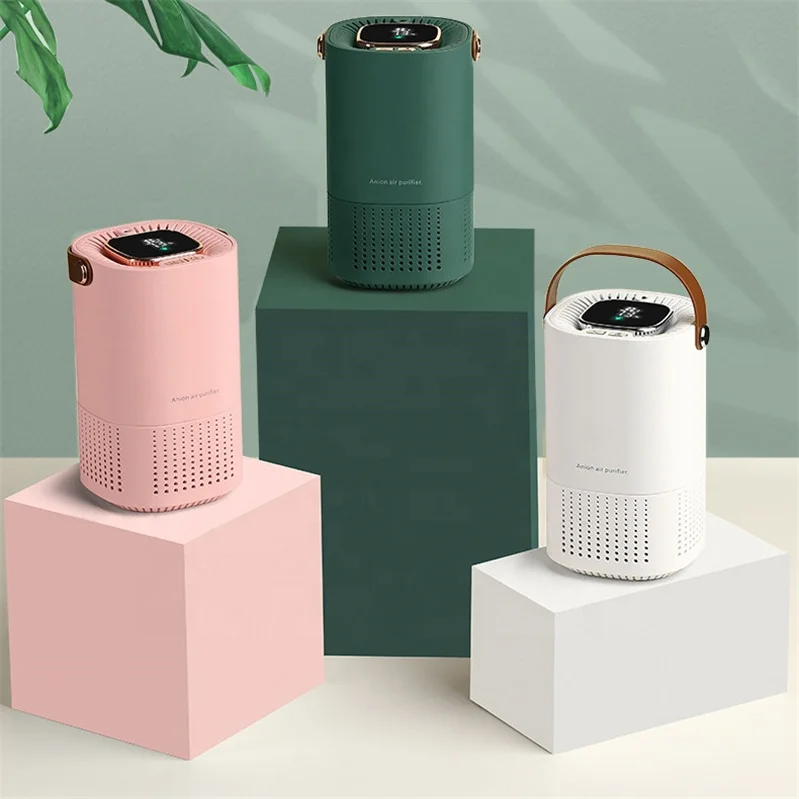 Hot Selling Car H13 Air Purifier Negative ion generator 5V USB Mini Dust Smoke Clean Portable Anion Car Air Purifier