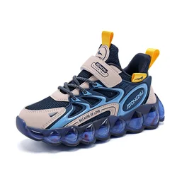 Factory Footwear Custom Trendy Walking Sneakers Athletic Running Girls Boys Kids Tennis Sport Casual Shoes