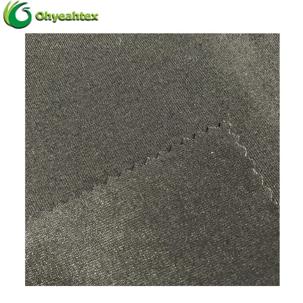 Anti-Bacteria Organic 97% Bamboo Viscose 3% Spandex Jersey Fabric For Sleepwear