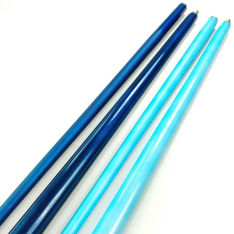 Xmlivet последняя углеродного волокна для бильярда и снукера палочки в 9,5 мм 2 цвета синий опционально Бильярдные кии 1/2 Сплит Бильярдный Кий аксессуары