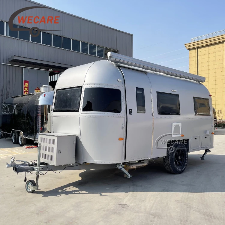 Wecare 550*210*210cm airstream motorhome camping camper travel trailer caravan offroad