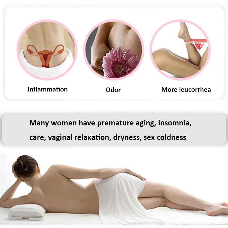 
Professional vaginal detox pearls natural yoni herbs vaginal clean point tampon 