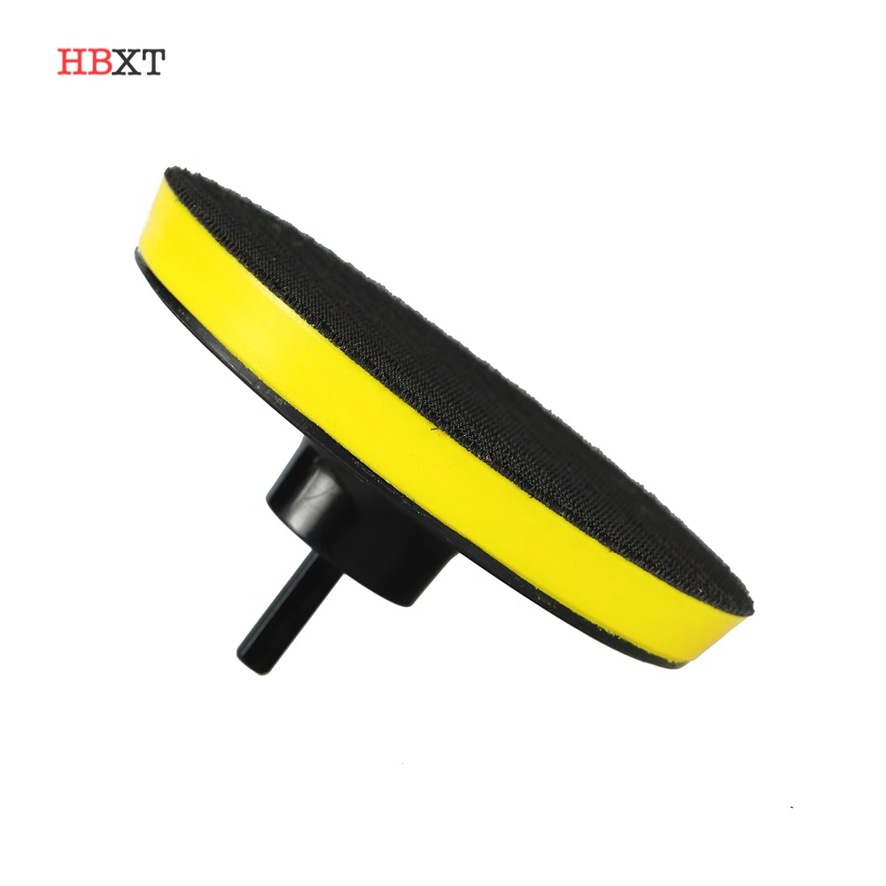 7' 180mm Polishing pad car polishing buffing wheel Hook and Loop Backing Polishing Pad with drill thread M10 M14 M16