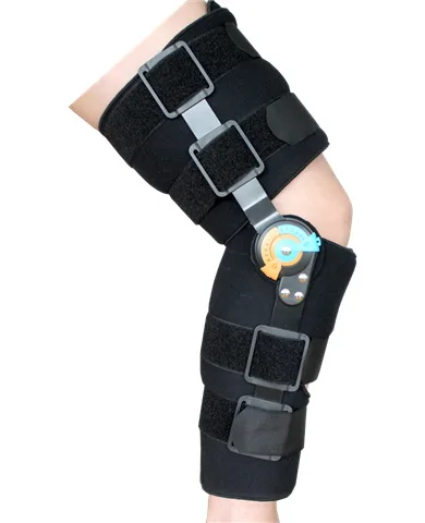 
Post-Op ROM Knee Brace Adjustable Support for Knee Leg ACL Ligament Sports Injuries 
