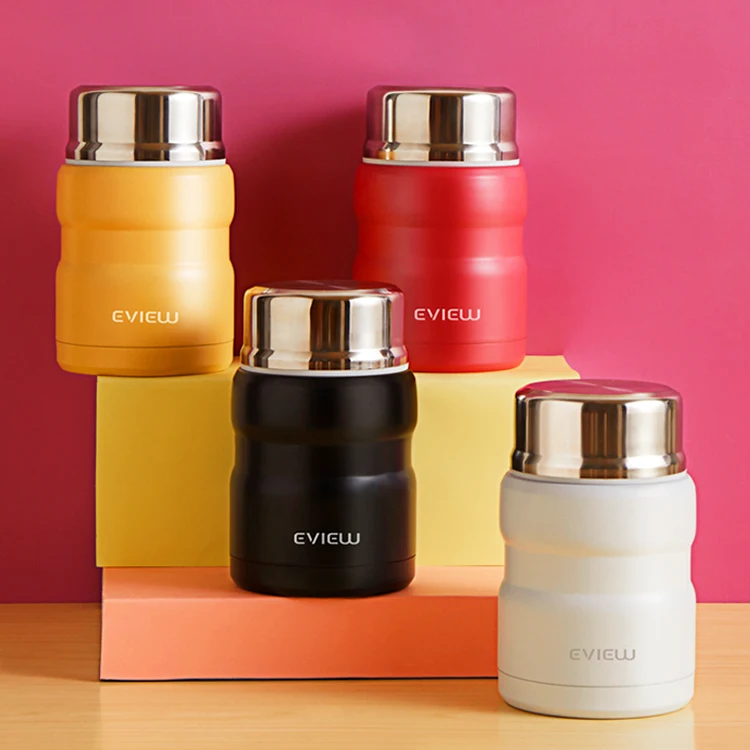 
750ml Vacuum Insulated Container Soup flask set stainless steel food flask for Kids 