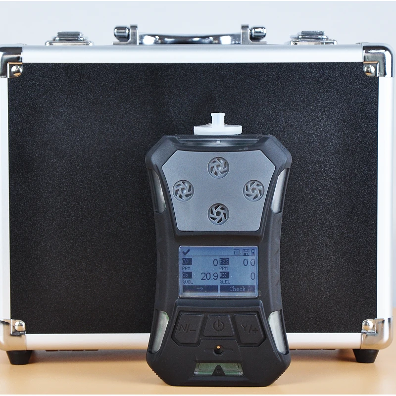 Handheld Pumping type O2 gas detector with Honeywell Sensor approved by ATEX CE certificates