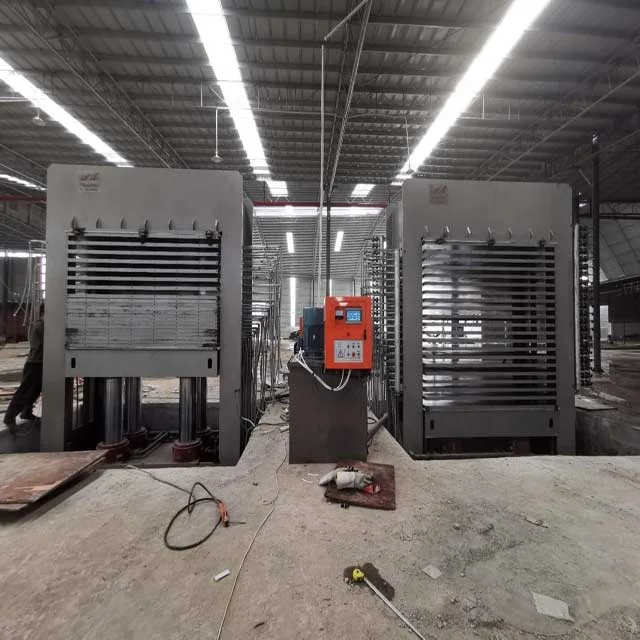 hydraulic hot press plywood machine for door