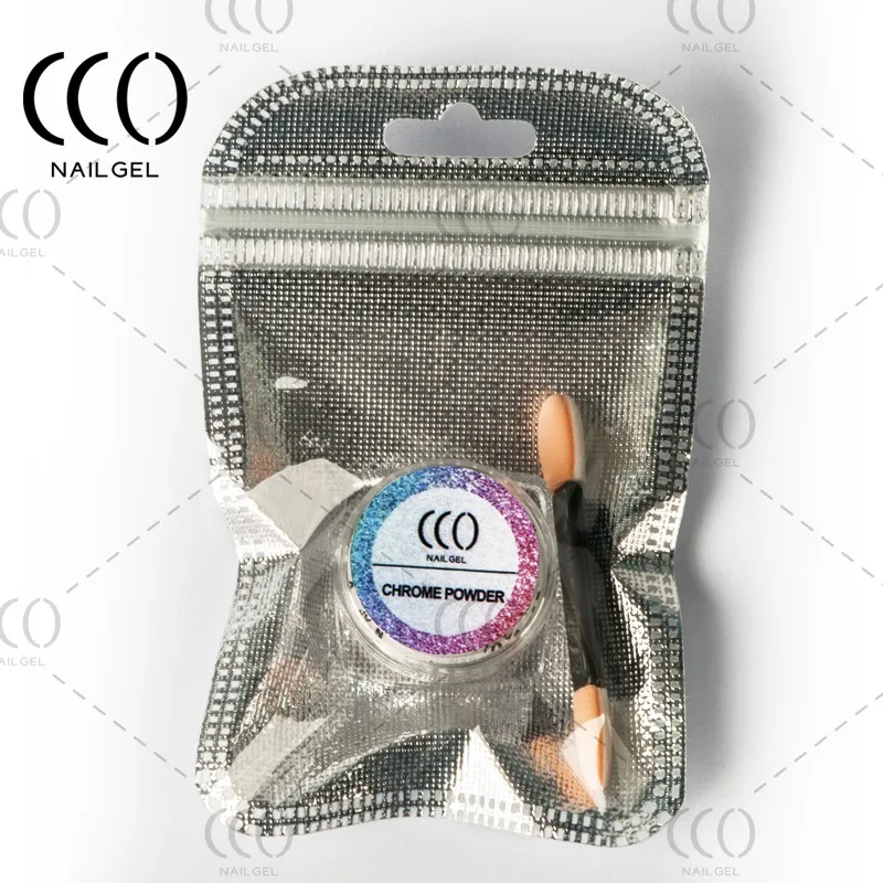 CCO gel nail polish art customize your private logo 0.5 g 1g Glitter Laser nail powder