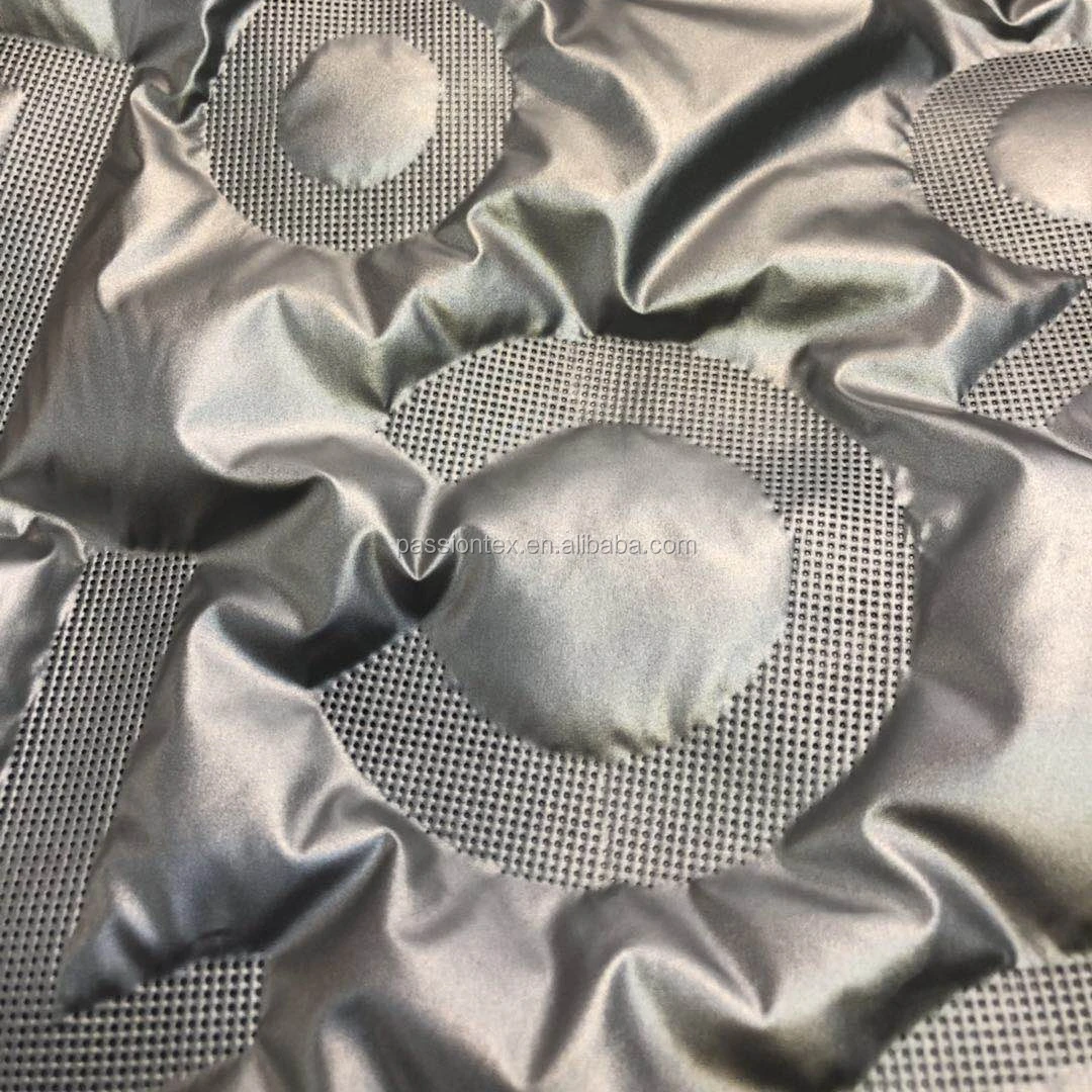 new design Waterproof No-sewing Direct quilted Fabric for jacket