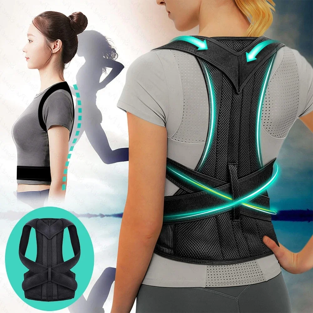 High Quality adults adjustable universal posture corrector belt