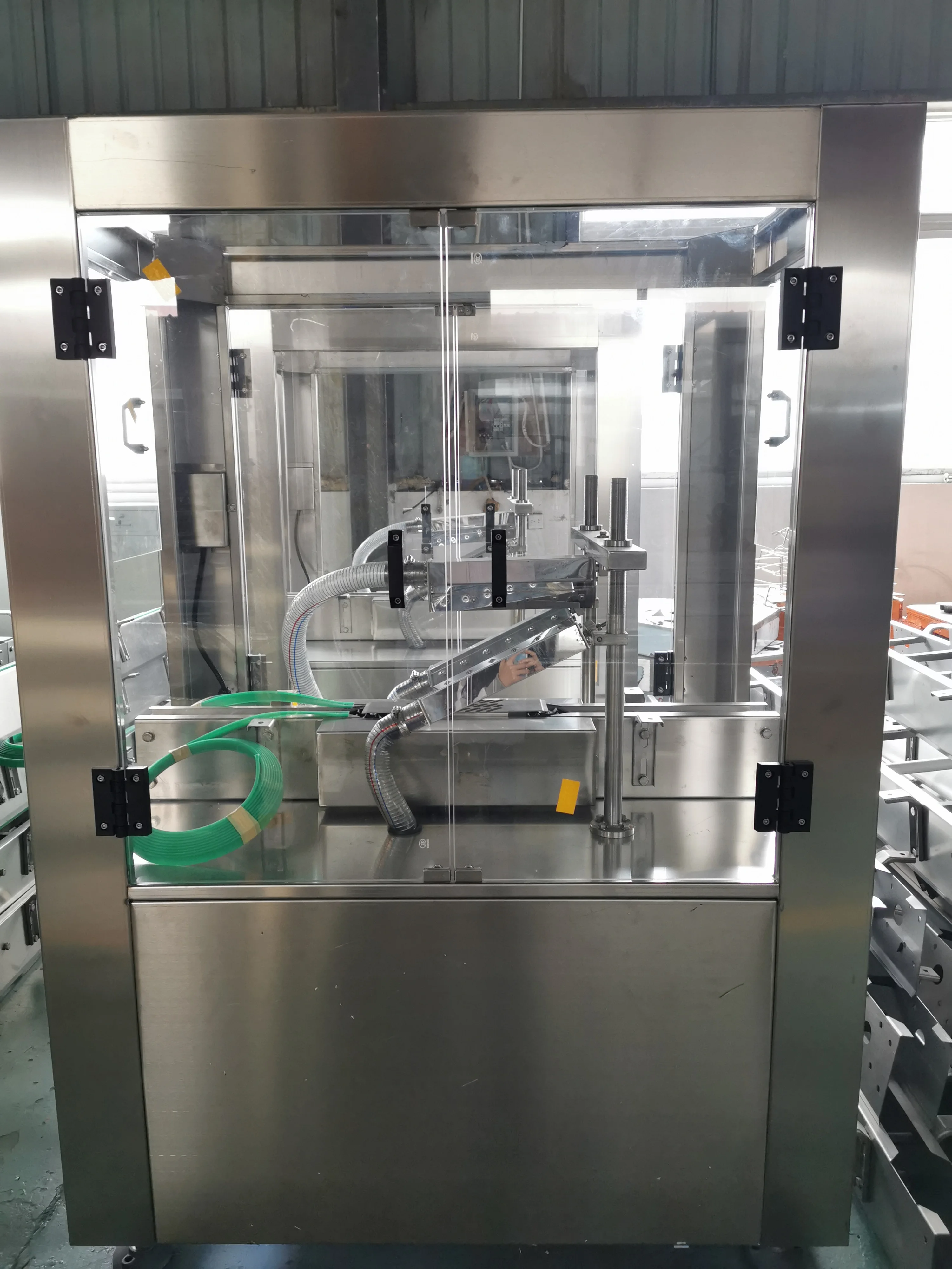 
air blowing tin can/bottle dryer with 4 air knife 