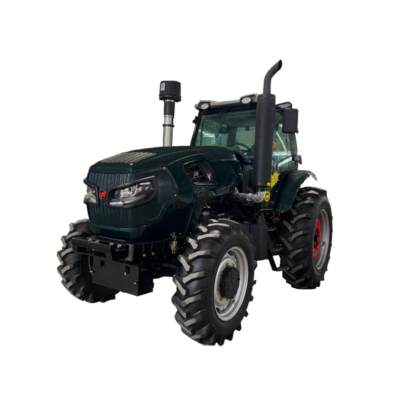 New arrival latest design anti-rolling mini farm agricultural wheel tractor with cab