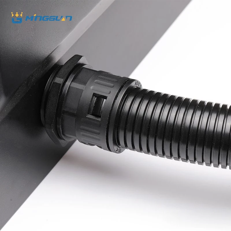 Factory Price, Wholesale, Quick Flexible Corrugated Conduit, Straight Type,Straight Connector, Pipe Fittings, AD15.8