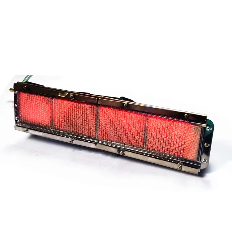 Portable Natural Gas Infrared Burner Automatic Industrial Burners from China Manufacturing for Snack Machines