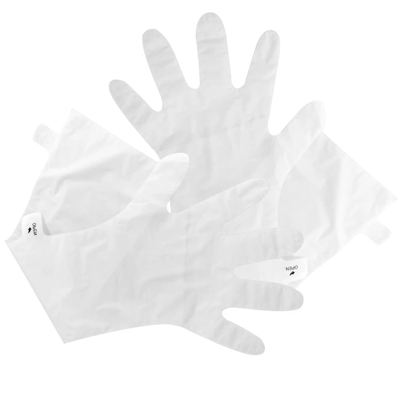 Oem Private Label Niacinamide Skin Care Spa Moisturizing Soothing Hydrating Long Hand Mask Gloves