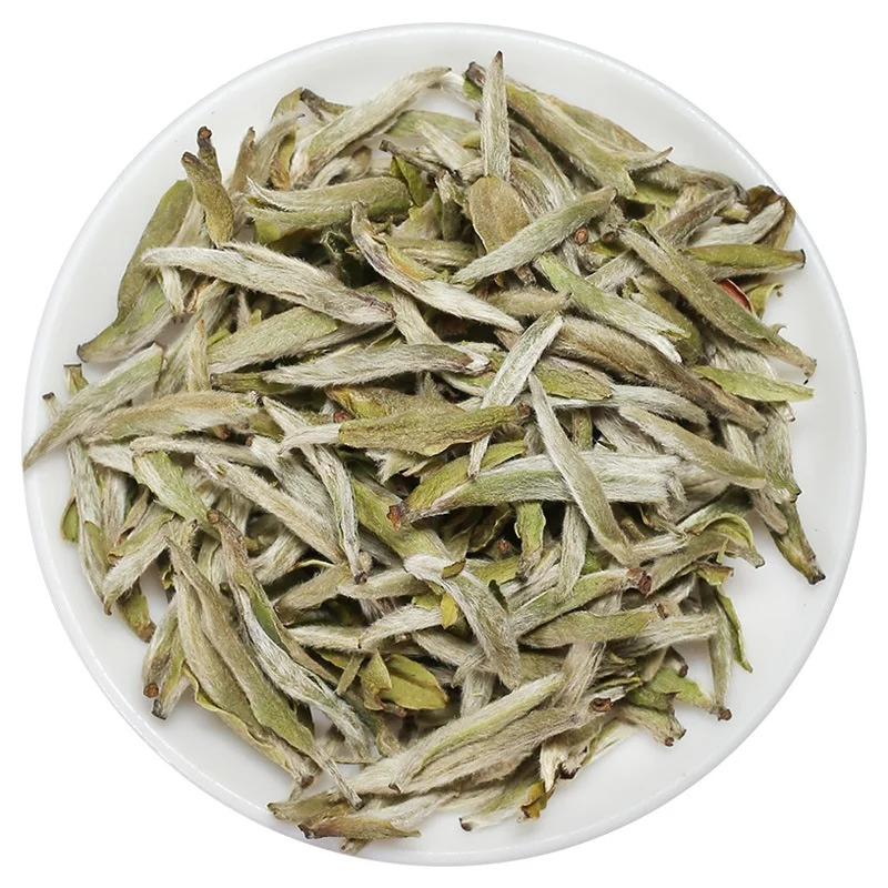 2021 Bai Hao Yin Zhen White Loose leaf tea silver needle for wholesales