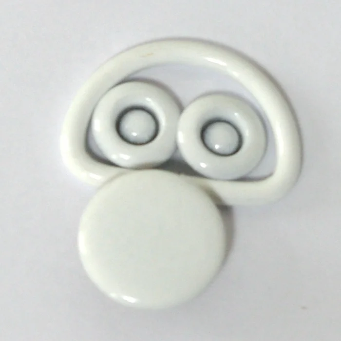 15mm metal 65 brass painting color fastener button for denim coat jackets dress