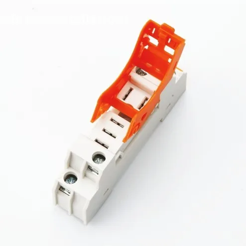 LYAN product interface relay socket 5pin auto relay socket(guide rail installation), SH1S-05T