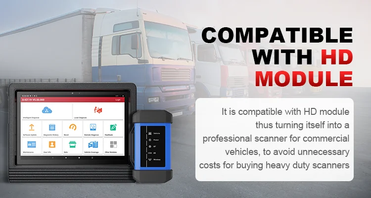 2023 new latest version launch x431 v plus 4.0 10 inch bi-directional heavy duty trucks vehicles diagnostic machine diagnosis