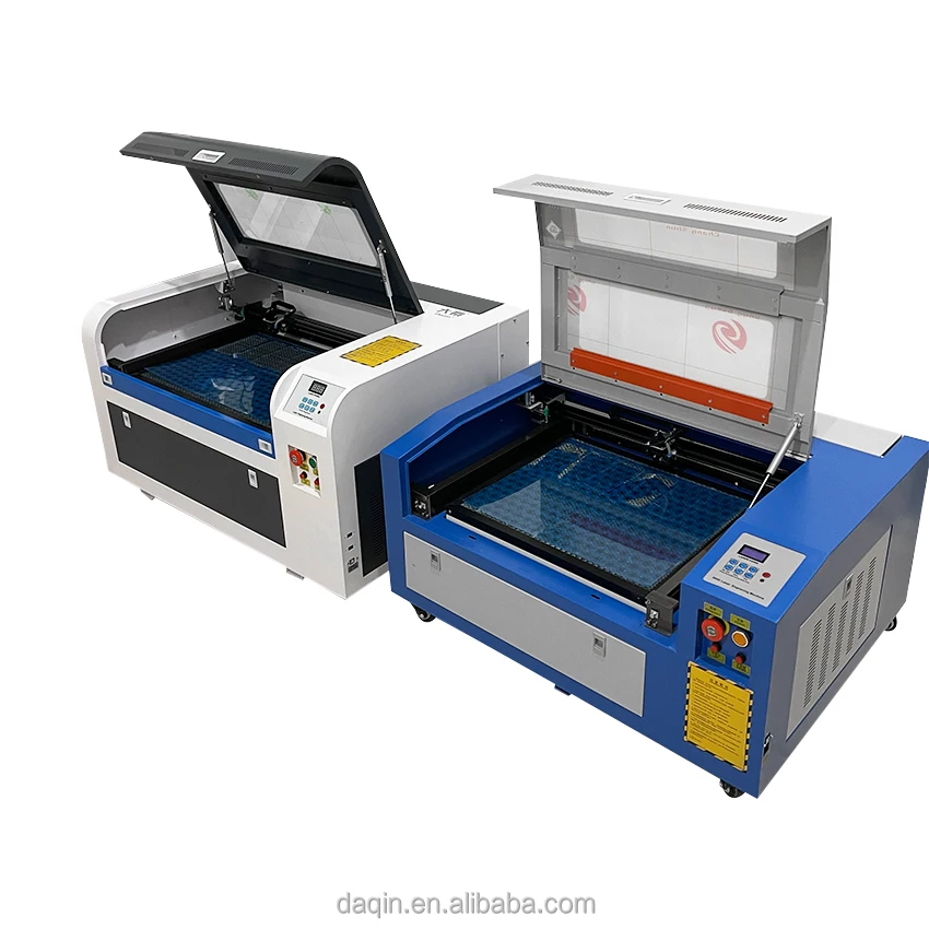 DAQIN 4060 Закаленное стекло протектор для экрана режущие решения CO2 лазерная резка стекла с программным обеспечением