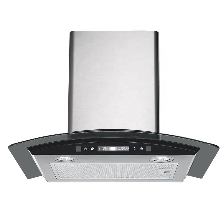 kitchen stainless steel extractor hood 60cm cooker range hood