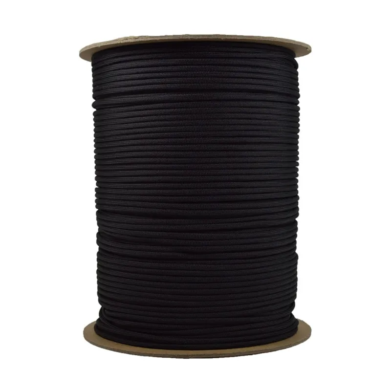 Camping 270 Colors Durable Polyester Nylon 8mm 10mm Parachute Cord 7 Strand 2mm 3mm 4mm 5mm 6mm Braided Tent 550lb Paracord