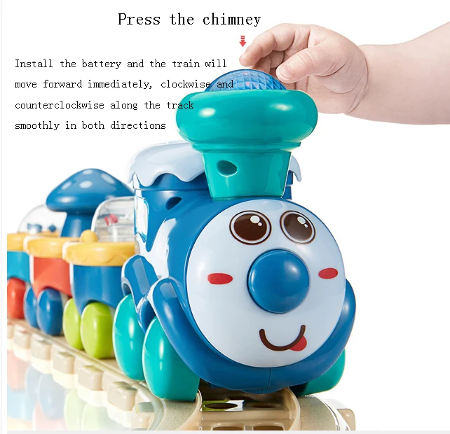 New Railway toys Animal car Park Set  and best orbital train paradise toy