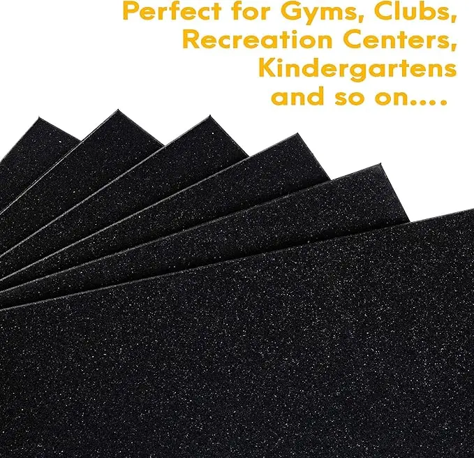 EPDM Rubber Flooring Gym Mats Interlocking Rubber Floor Fireproof Waterproof Anti-Slip Dot Rubber Mat For Gym Garden Park