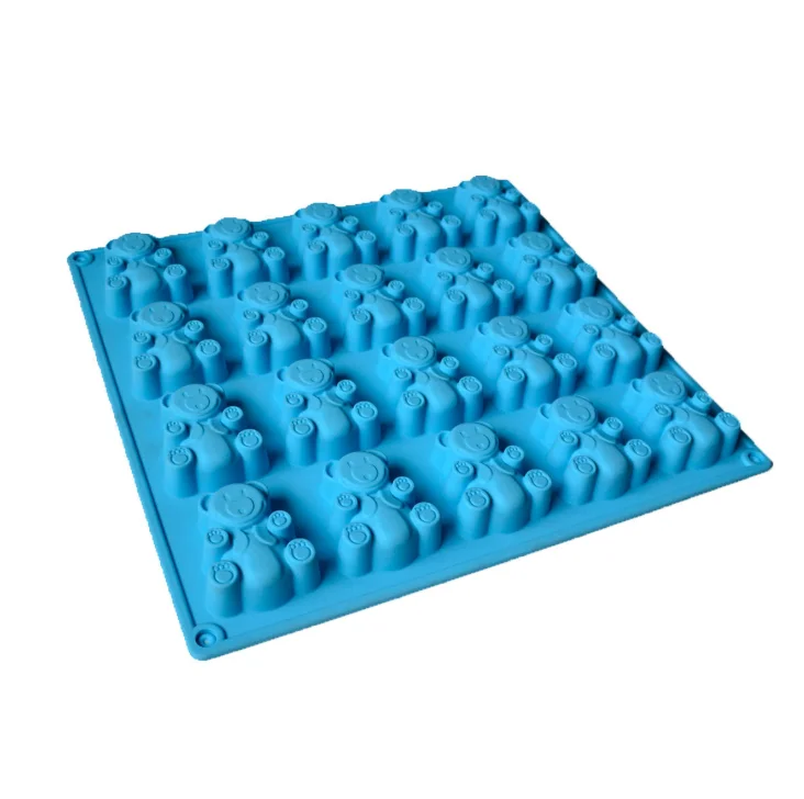 New 20 Cavity Large Gummy Bear Mold For Candy Chocolate Jelly