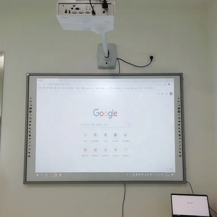 Infrared 10 touch foldable 83 inch Digital white board interactive board pizarra interactiva for school