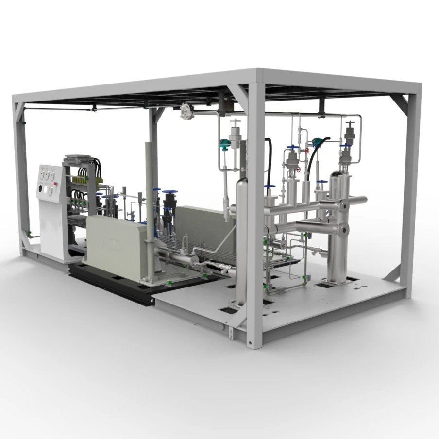 40FT container fuel station mobile containerized fuel fuel dispenser for petrol station