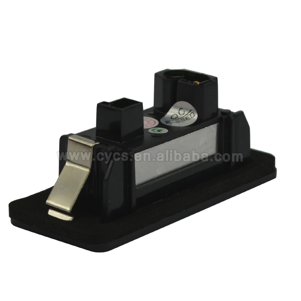 CYCS CE factory supply Low MOQ plug and play car led license lamp 12V car LED plate license light