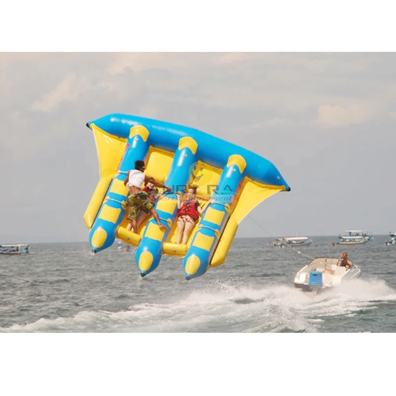 Хит продаж, Высококачественная надувная морская Банановая боа для водных видов спорта, надувная летающая рыба