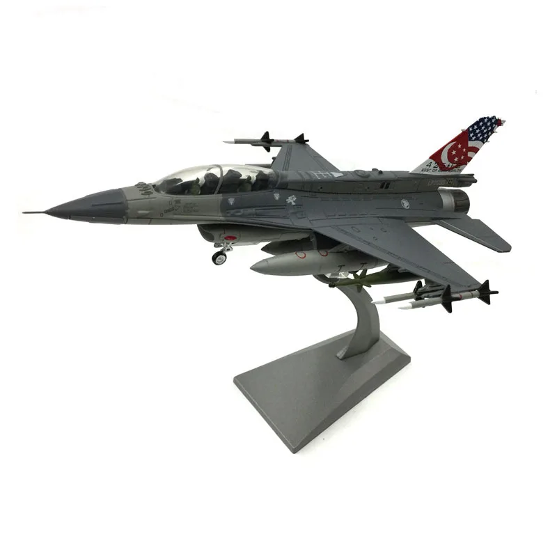 Модель F-16D самолета из сплава