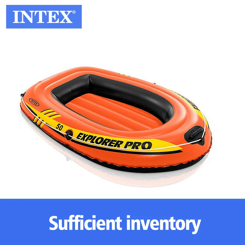 INTEX 58354 серия уличных водных видов спорта воздушная лодка семейная рыболовная Каяка портативная складная