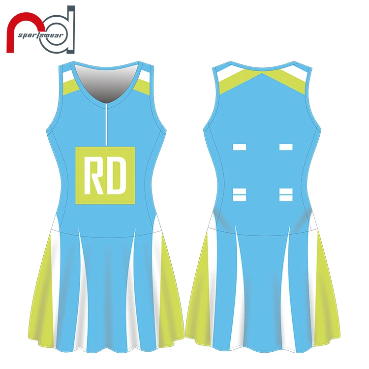 Full Sublimation Netball Dress Cheap Girls Netball Uniforms