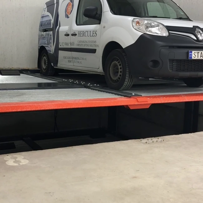 Residential Pit Garage Parking Underground Car Lift Elevator