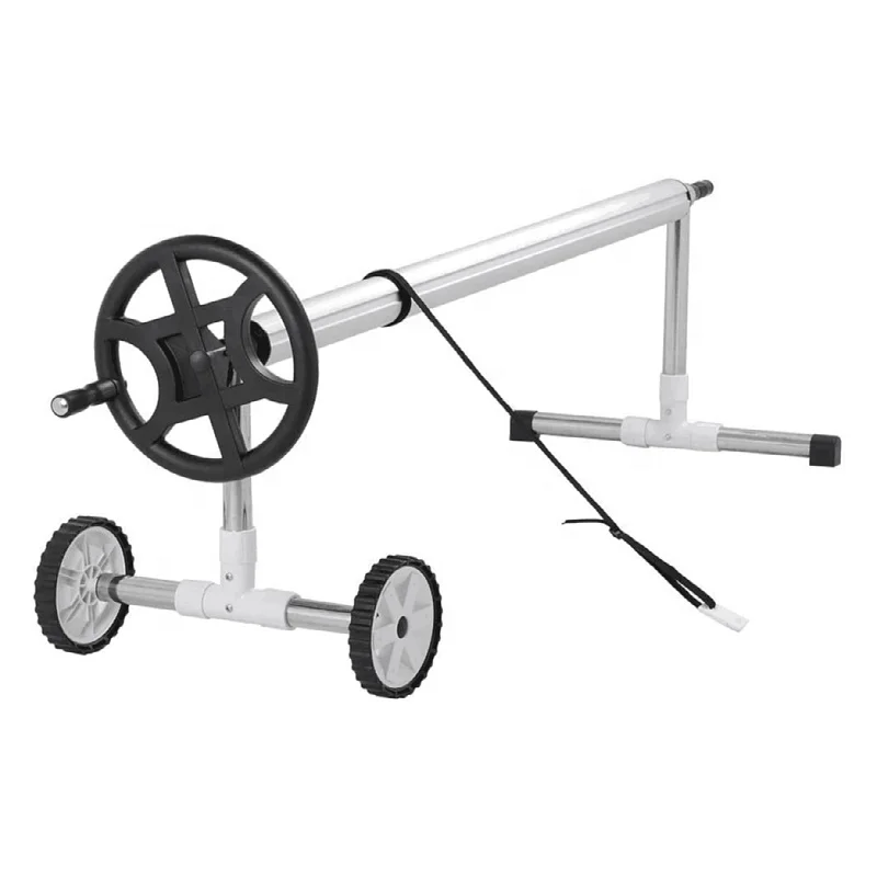 Competitive Price  Solar Aluminum Pool Roller Reel Manual Roller Cover for Swimming Pool
