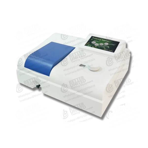 Lcd Display Digital Single Beam Uv Visible Spectrometer Spectrophotometer