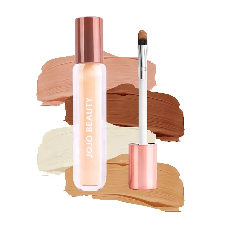 All-Day Wear Light Weight Satin Finish Liquid Concealer Full Coverage Private Label Color Corrector Concealer